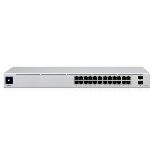 Ubiquiti UniFi 24 Port Managed Gigabit Switch, 16x PoE+ Ports, 8x Gigabit Ethern image 1