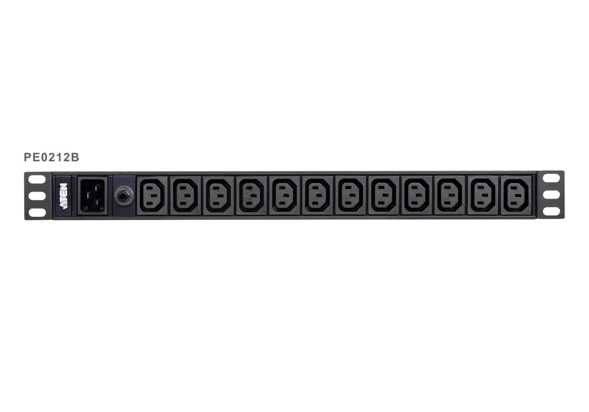 Aten 12-Port 15A Power Distriubiton Unit - Basic PDU, 1U Rackmount Design 12x C1 image 0