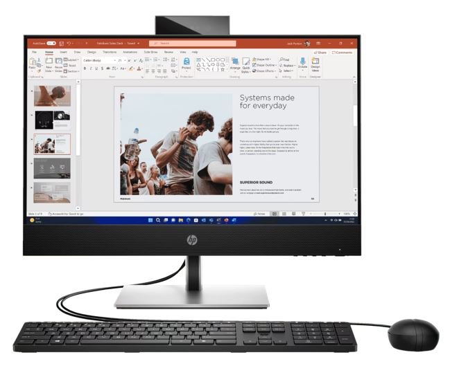 HP ProOne 440 G9 AIO, Core i5-13500T up to 4.6Ghz, 16GB, 1TB SSD, 23.8" FHD, Win image 0