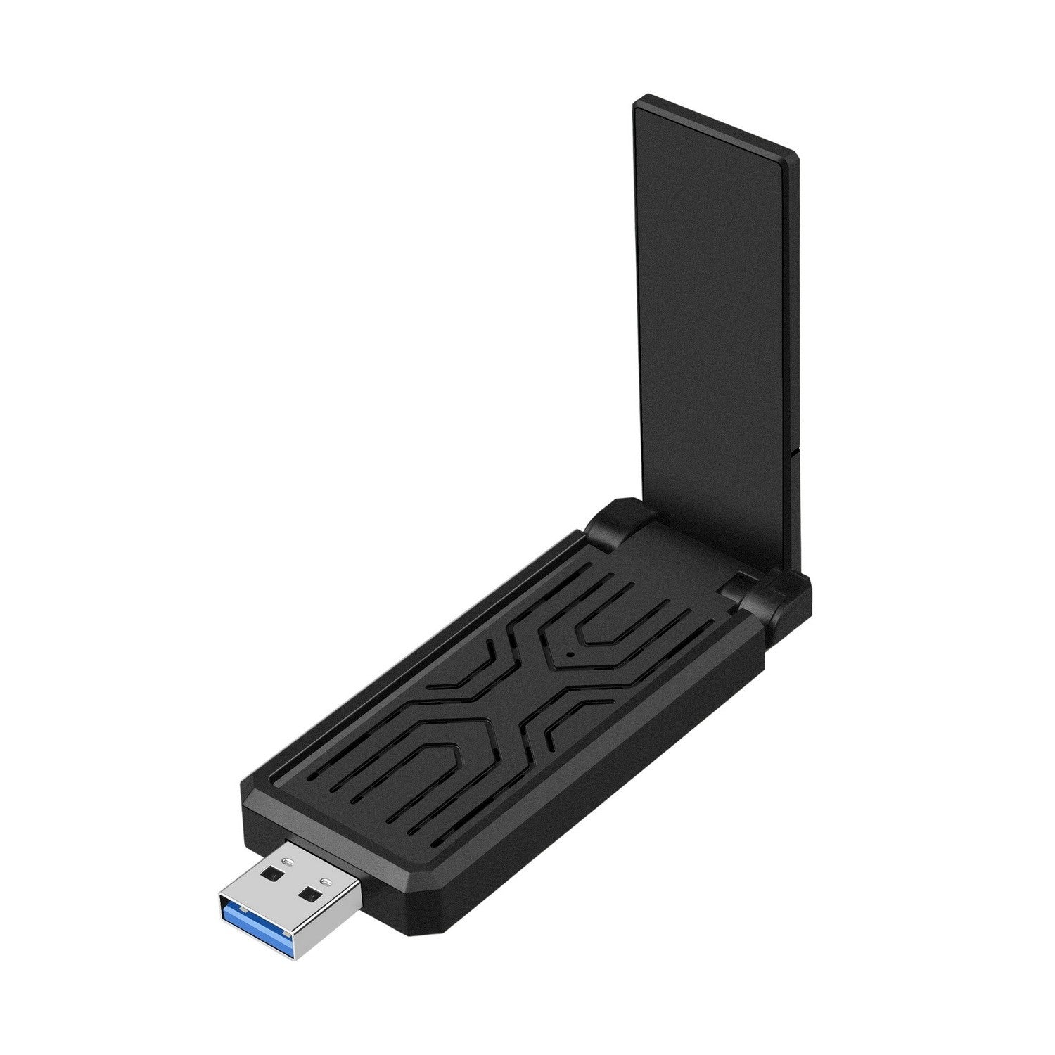 Simplecom NW812 AX1800 Dual Band WiFi 6 USB Adapter with Foldable Antenna image 1