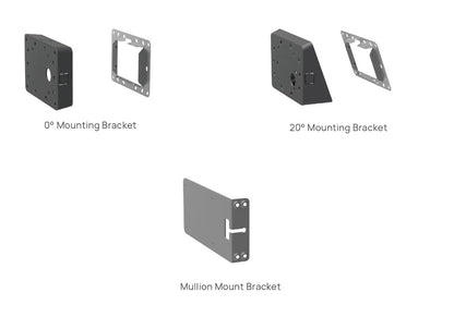 Yealink RoomPanel Mount Kits, Device Compatibility RoomPanel, 0° Mounting Brack image 0