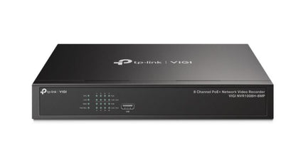 TP-Link VIGI NVR1008H-8MP 8 Channel PoE+ Network Video Recorder, 113W PoE Budget image 1
