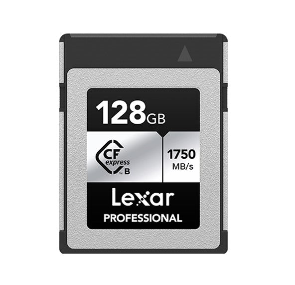 Lexar Professional CFexpress™ Type B card Silver Series 128GB—Up to 1750MB/s image 0