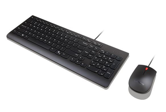 Lenovo Universal USB Keyboard Mouse Combo – Adjustable Tilt Leg Spill Resistan image 2