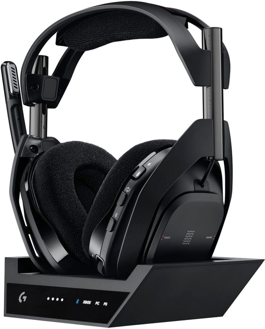 Logitech G ASTRO A50 X LIGHTSPEED Wireless Gaming Headset + Base Station (BLACK) image 0