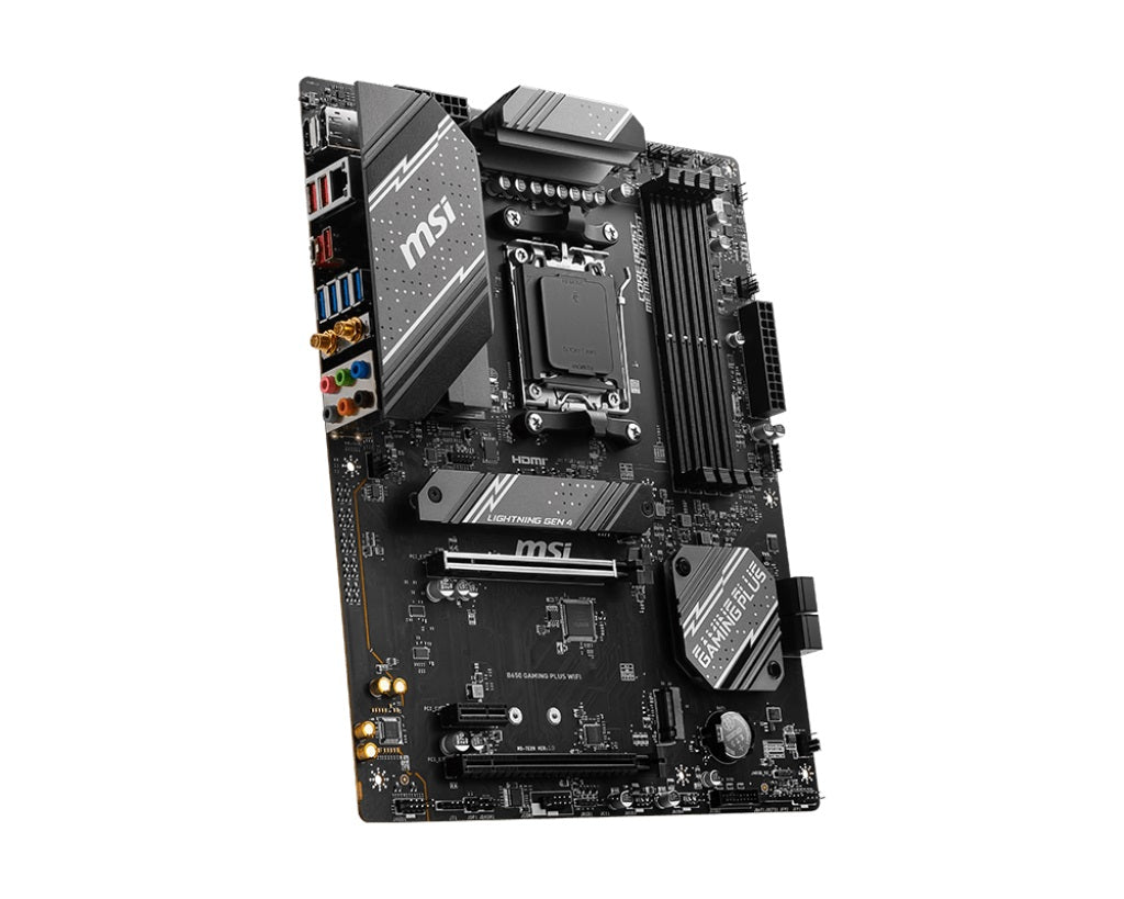 MSI MPG B650 GAMING PLUS WIFI AMD AM5 ATX Motherboard, 4x DDR5 ~192GB, 2x PCI-E image 3
