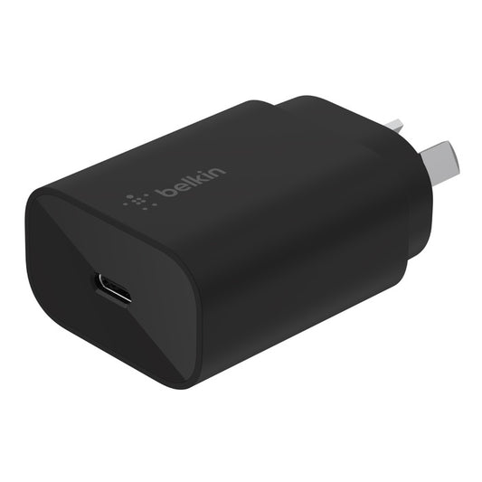 Belkin BoostCharge USB-C PD 3.0 PPS Wall Charger 25W - Black(WCA004AUBK),Dynamic image 0