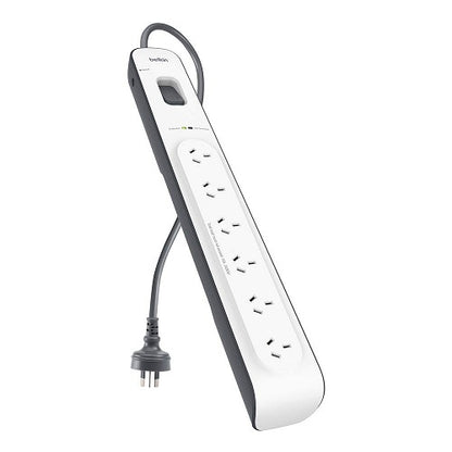 Belkin BSV603 6-Outlet 2-Meter Surge Protection Strip, Protects Against Spikes A image 0
