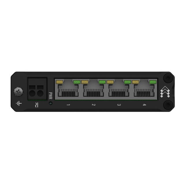 Teltonika DIN Rail Ethernet Switch, 4x Gigabit Ethernet with speeds of up to 100 image 2