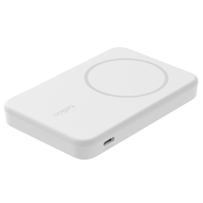 Belkin BoostCharge Qi2 15W 5K Magnetic Power Bank - White(BPD006BTWH), 2xUSB-C, image 2