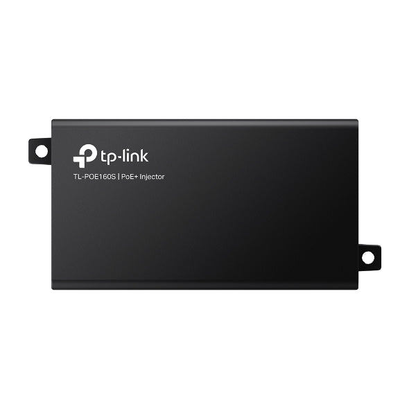 TP-Link TL-POE160S Omada PoE+ Injector, 2 Gigabit Ports, 802.3af/at, Integrated image 1