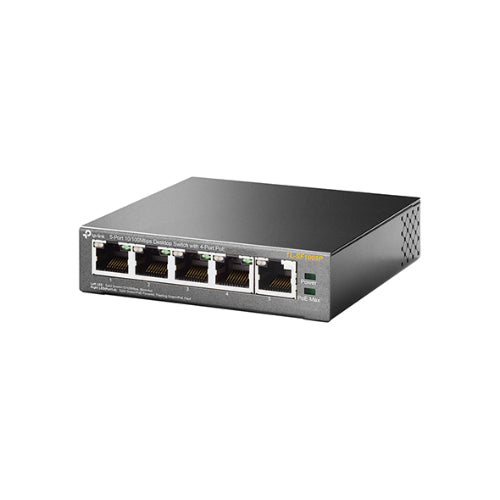 TP-Link TL-SF1005P 5-Port 10/100Mbps Desktop Switch with 4-Port PoE 67W IEEE 802 image 2