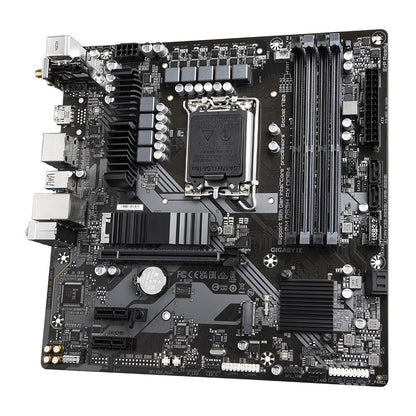 Gigabyte B760M DS3H AX DDR4 Intel LGA 1700 m-ATX Motherboard, 4x DDR4 ~128GB, 1x image 2