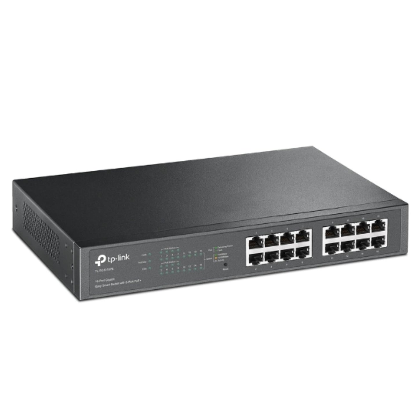TP-Link TL-SG1016PE 16-Port Gigabit Easy Smart Switch 8-Port PoE+ Rack Mountable image 1