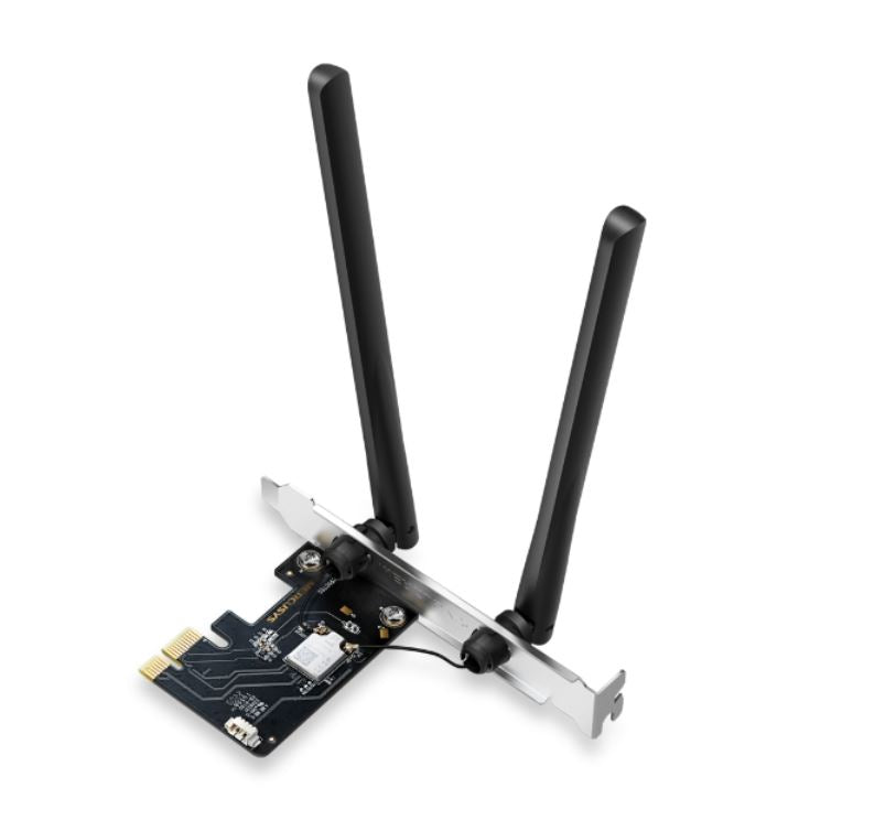 Mercusys MA86XE AXE5400 Wi-Fi 6E Bluetooth 5.2 PCIe Adapter, 2402Mbps @6GHz,2402 image 0