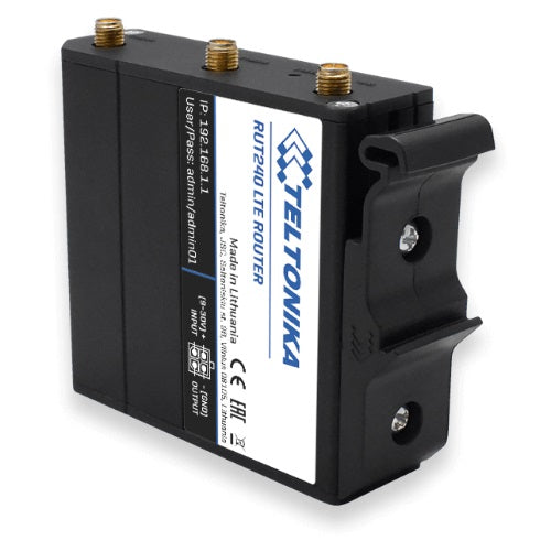 Teltonika v6 Compact DIN Rail Mounting Kit - Compatible with all Teltonika RUT a image 1