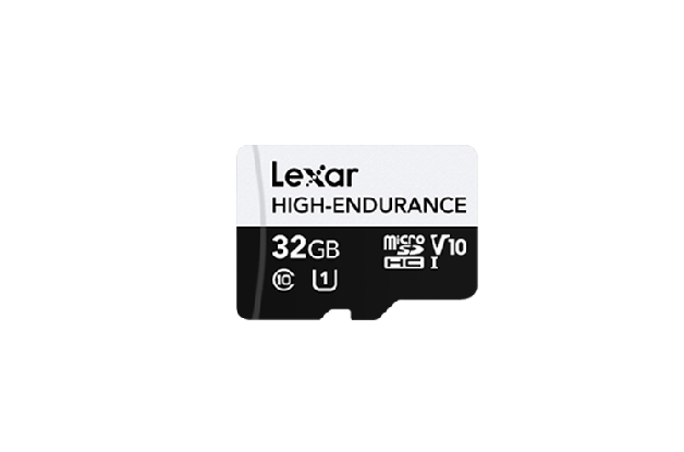 Lexar High-Endurance microSDXC™ UHS-I cards 32G up to 100MB/s read, up to 30MB image 0