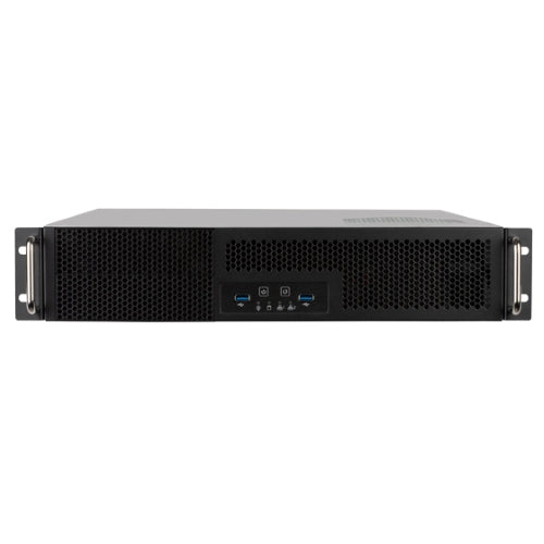 SilverStone RM23-502 2U dual 5.25' drive bay ATX rackmount industrial storage se image 0
