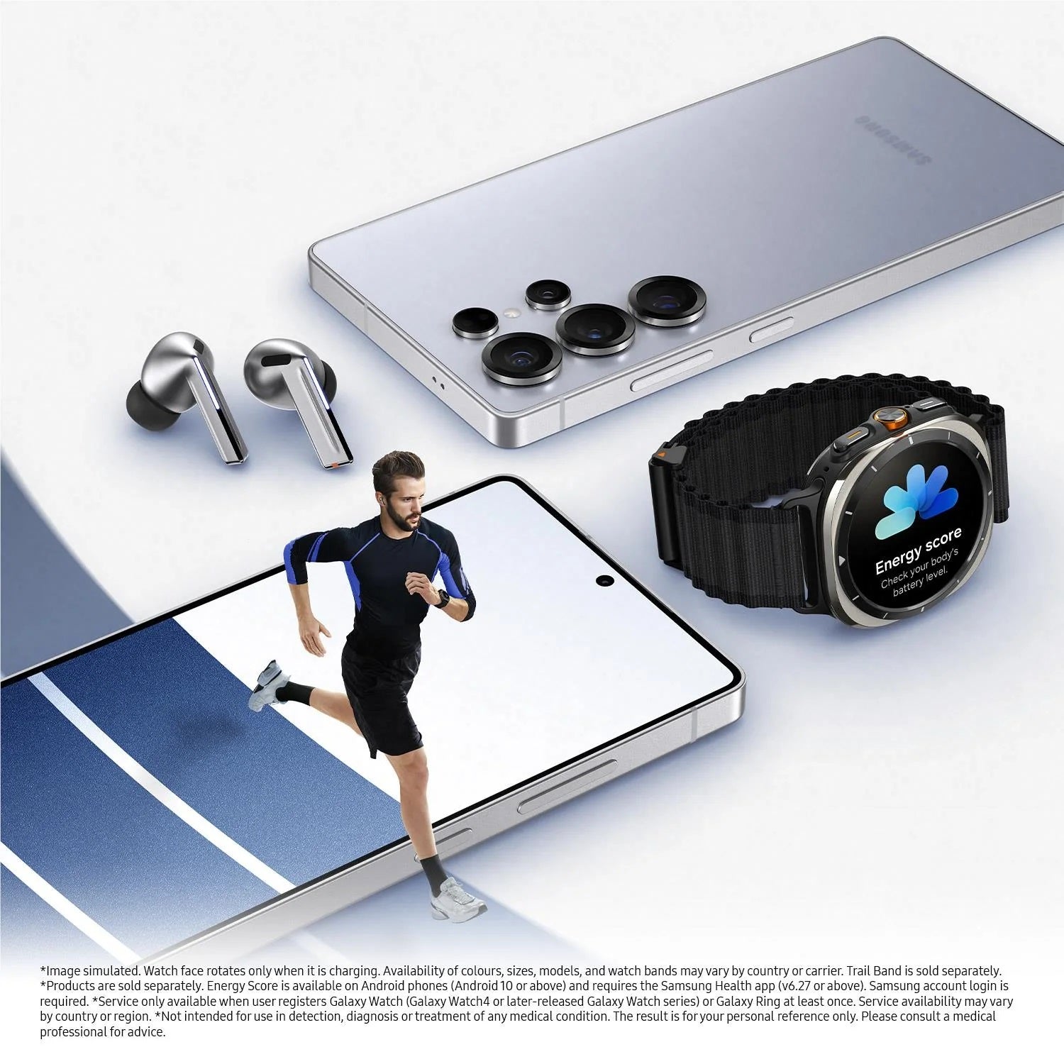 Samsung Galaxy S25 Ultra 5G 256GB - Titanium Silver Blue *AU STOCK* ,6.9', 12GB/ image 2