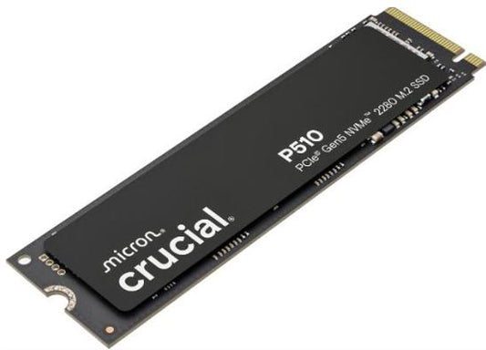 Crucial P510 1TB Gen5 2280 NVMe M.2 SSD 1100/9500 MB/s R/W 600TBW 1.5M IOPS 1.5M image 1