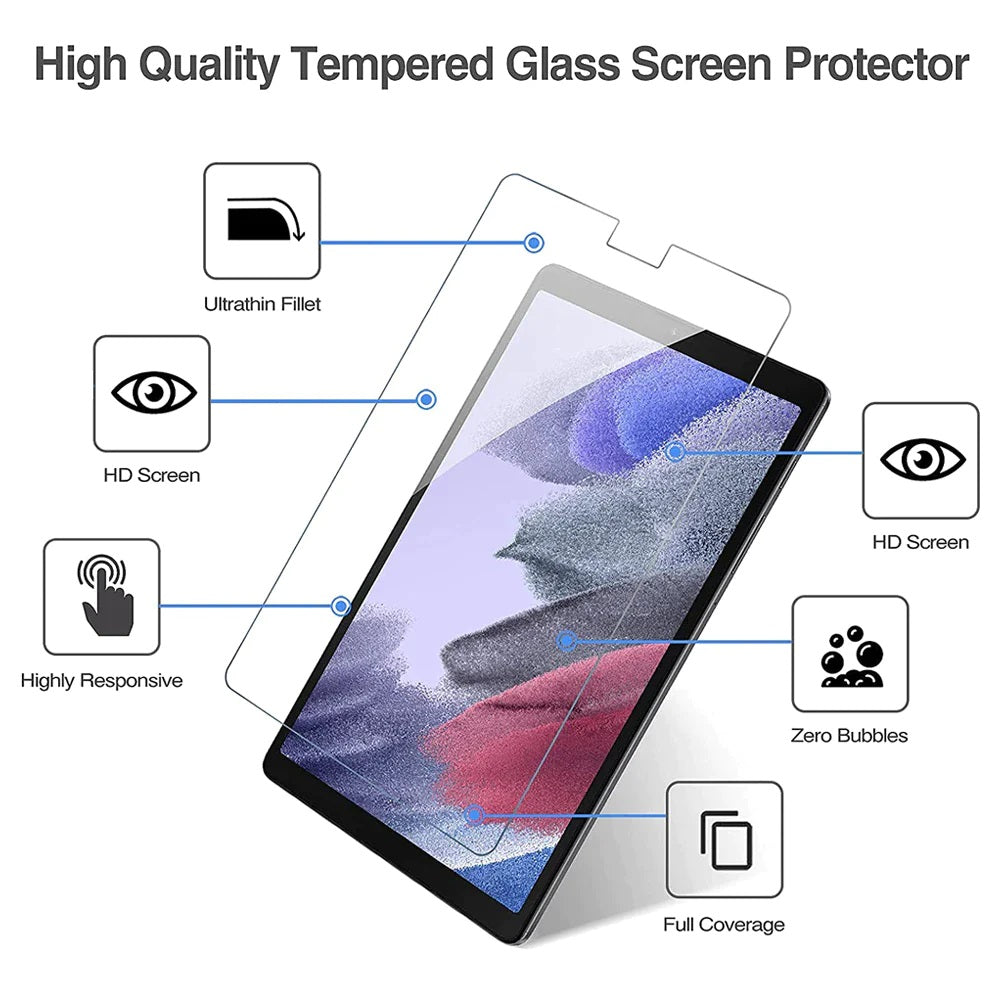USP Samsung Galaxy Tab A7 Lite (8.7') Tempered Glass Screen Protector : Full Cov image 1