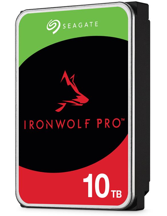 Seagate 10TB 3.5' IronWolf Pro NAS  SATA Hard Drive (ST10000NT001) -5-year limit image 1
