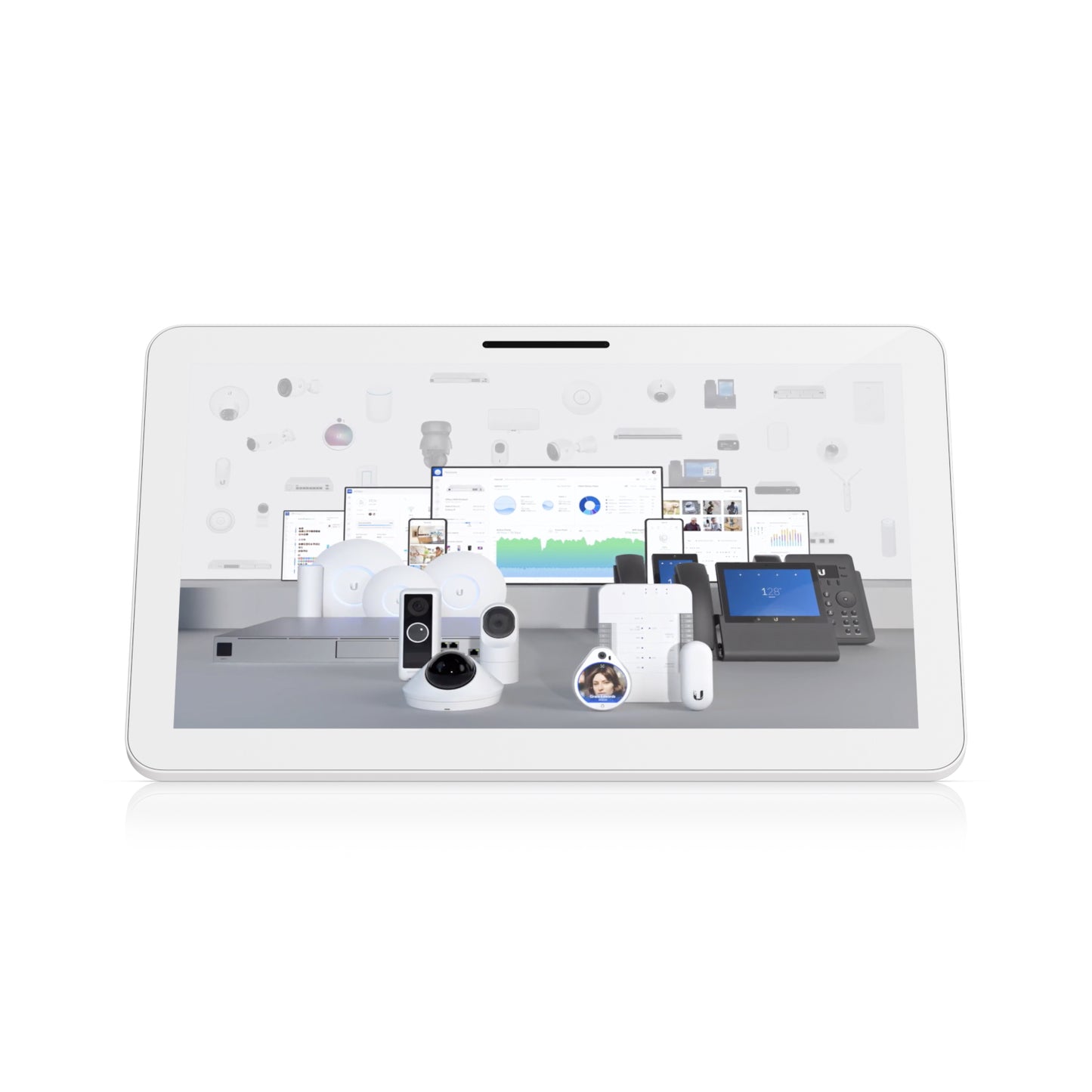 Ubiquiti Connect Display,  21.5' Full HD PoE++ Touchscreen Designed for UniFi Co image 2