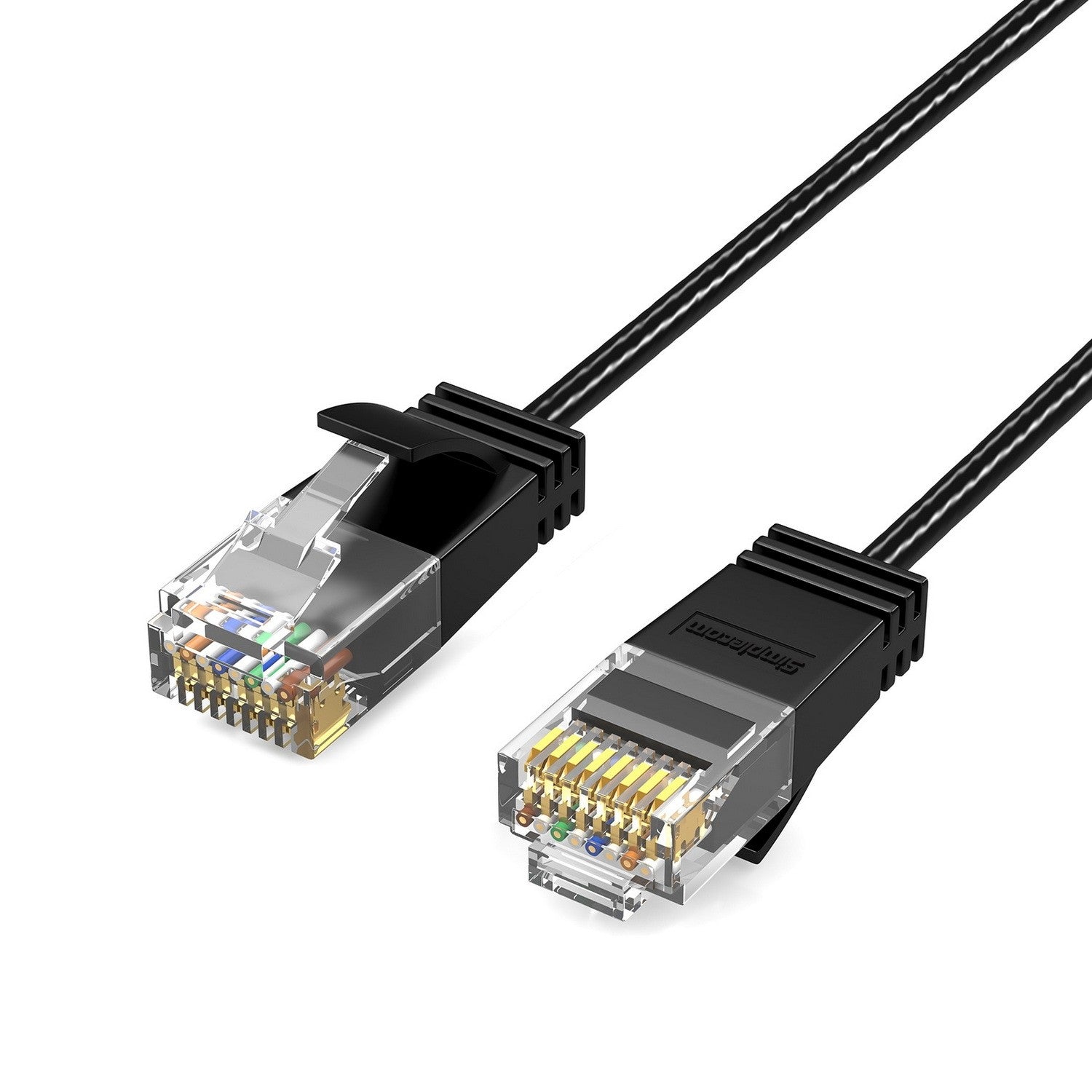 Simplecom CAE605 Ultra Slim Flexible Cat6A UTP Ethernet Cable 10Gbps 0.5M image 0