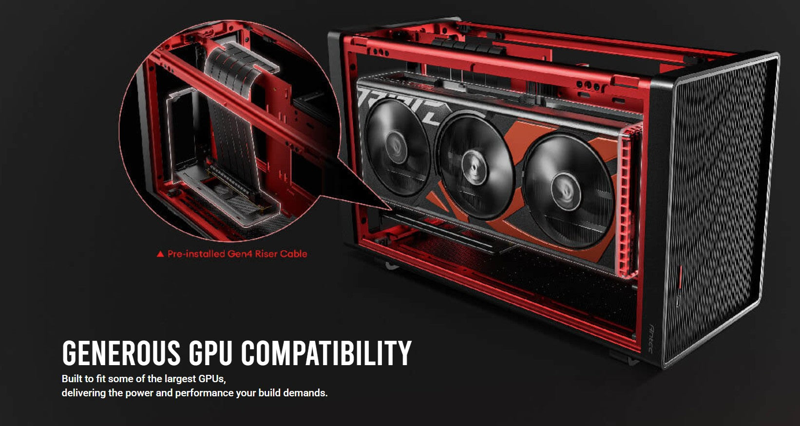 Antec Performance 1 M Black Mini-ITX Refined Aluminum Finish,  USB 3.1 Type-C, P image 2