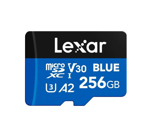 Lexar BLUE microSDXC™ UHS-I Card  256GB - C10,  A2, UHS-I(U3), V30, up to 160M image 0