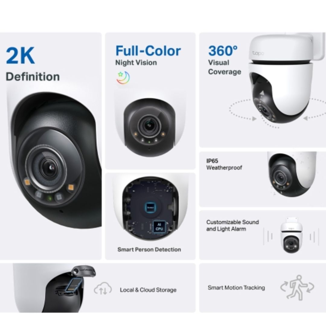 TP-Link TC41 Outdoor Pan/Tilt Security WiFi Camera image 3