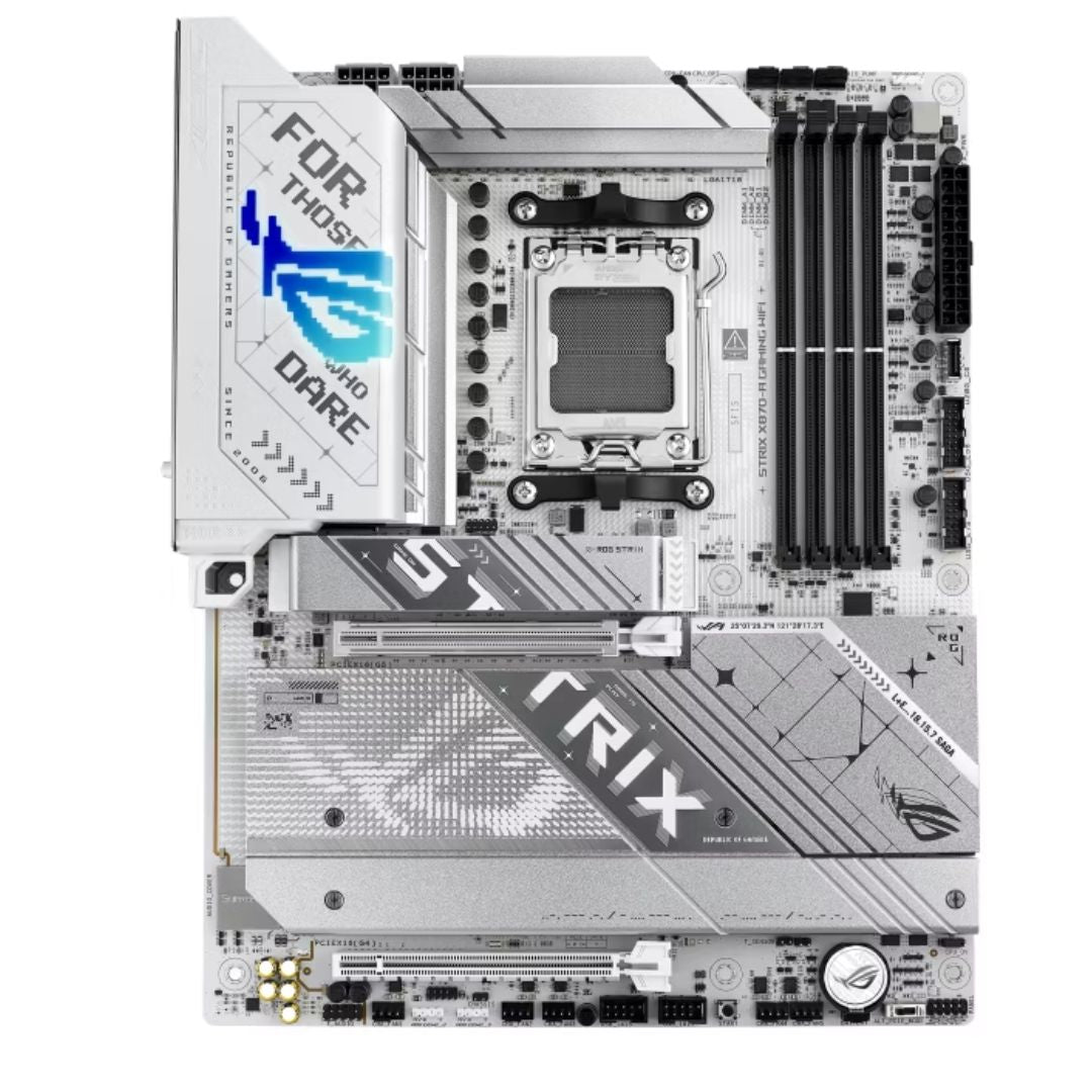 ASUS AMD ROG STRIX X870-A GAMING WIFI (AM5) ATX Motherboard 4x DDR5 198GB, 1x PC image 1