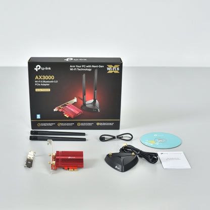 TP-Link Archer TX3000E AX3000 Wi-Fi 6 (802.11ax) Bluetooth 5.0 PCIe Adapter (WIF image 3