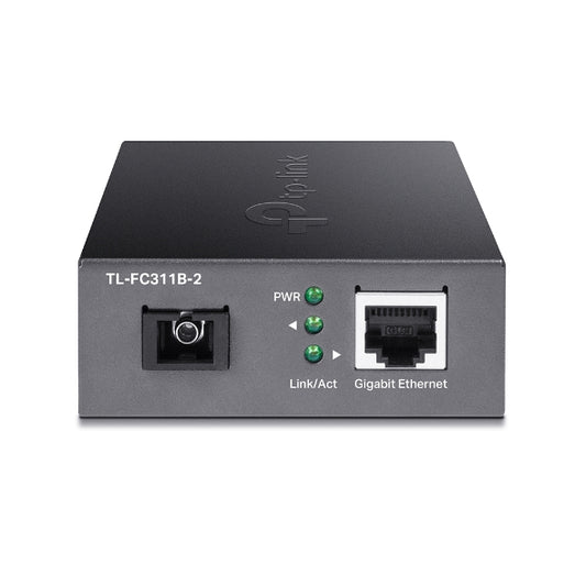 TP-Link TL-FC311B-2 Gigabit WDM Media Converter - IEEE 802.3u 1550nm 2KM (Compat image 1