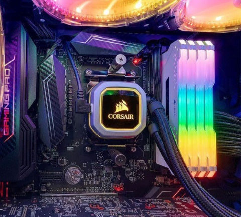 Corsair Vengeance RGB PRO 16GB (2x8GB) DDR4 3600MHz C18 White Desktop Gaming Mem image 1