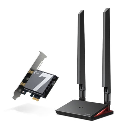 TP-Link Archer TBE550E BE9300 Wi-Fi 7 Bluetooth 5.4 PCIe Adapter, 6GHz@5760 Mbps image 1