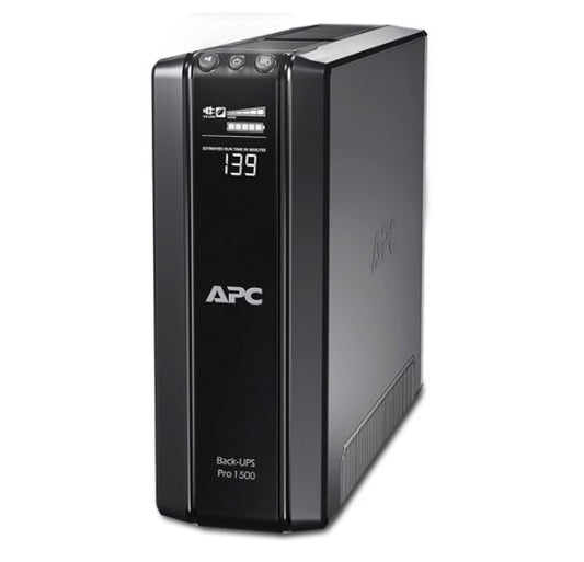 APC Back-UPS Pro 1500VA/865W Line Interactive UPS, Tower, 230V/10A Input, 10x IE image 0