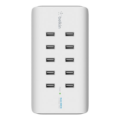 Belkin 10-Port USB Charging Station / Hub 10xUSB-A Ports(2.4Amps),Intelligent Ch image 0