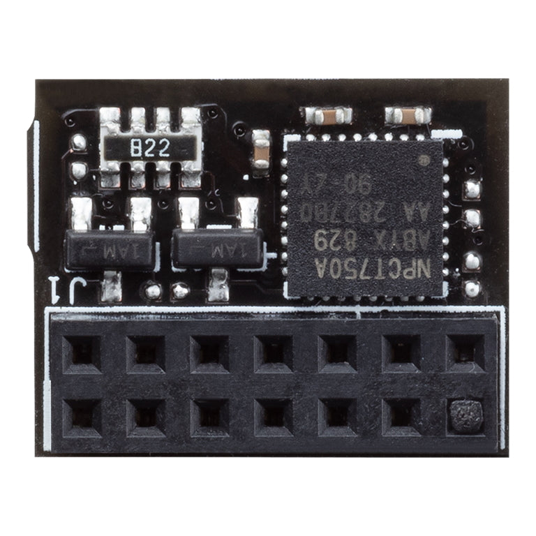 ASUS TPM-SPI TPM Chip, Improve Your Computer's Security. 14-1 pin and SPI interf image 2