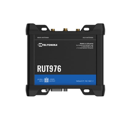 Teltonika RUT976 Redcap 5G Router, Dual-SIM, WAN Failover with 4x Ethernet Ports image 0