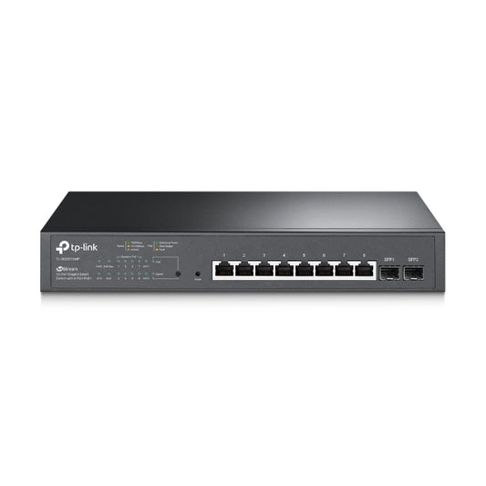 TP-Link TL-SG2210MP 10-Port Gigabit Smart Switch with 8-Port PoE+ 1xFan 14.9Mpps image 0