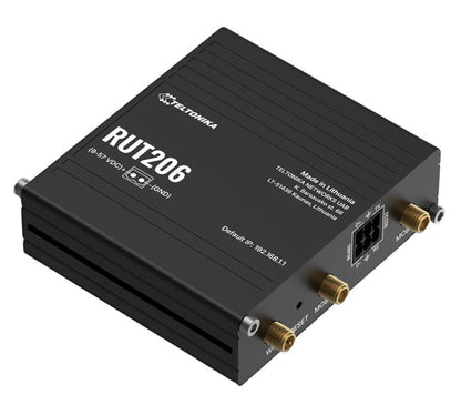 Teltonika RUT206 Industrial 4G Router, Cat 4, RS232 & RS485 for serial communica image 1