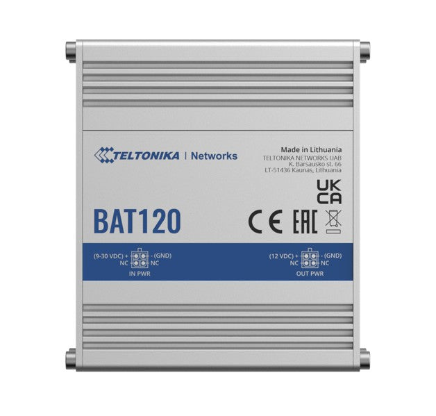 Teltonika Mini UPS, Two 4-pin DC ports Power Supply, DIN rail and surface mounti image 0