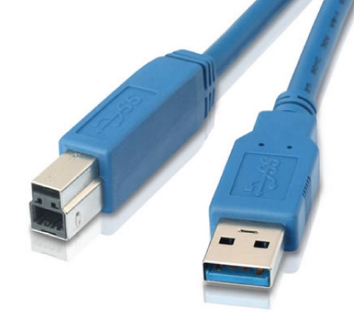 Astrotek USB 3.0 Printer Cable 1m - AM-BM Type A to B Male to Male Blue Colour f image 0