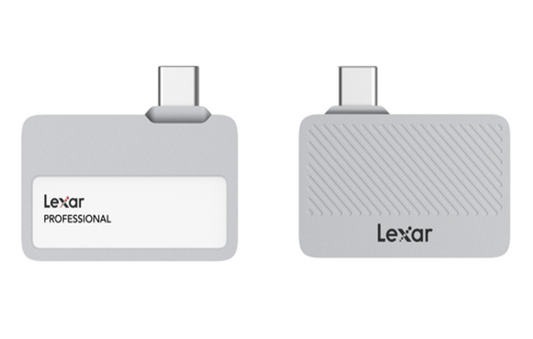 Lexar Professional Go Portable SSD, SL400 PSSD, 2TB, Silver, Up to 1050MB/s read image 0