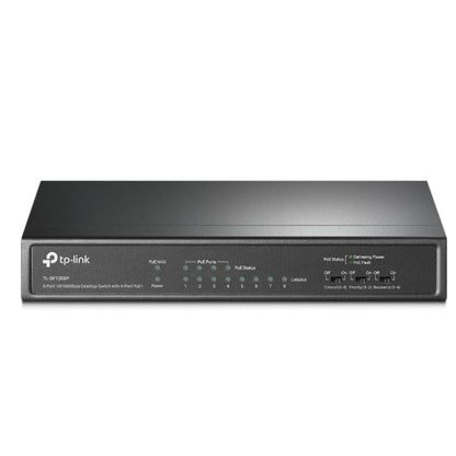 TP-Link TL-SF1008P 8-Port 10/100Mbps Desktop Unmanaged Switch 4-Port PoE 57W IEE image 2