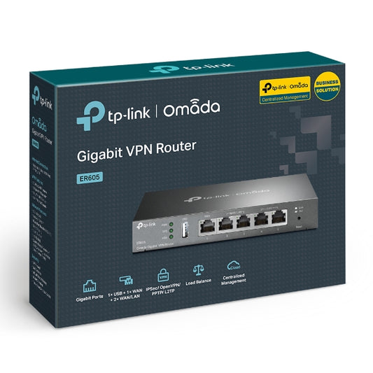 TP-Link TL-ER605 (TL-R605) SafeStream Gigabit Multi-WAN VPN Router PPPoE 1 WAN 3 image 1