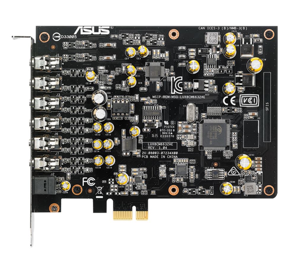 ASUS Xonar AE 7.1 PCIe Gaming Sound Card image 1