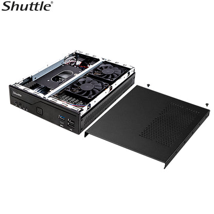 Shuttle DH610 Slim Mini PC 1L Barebone-Intel 12th/13th Gen , 2xDDR4, 2.5' HDD/SS image 3