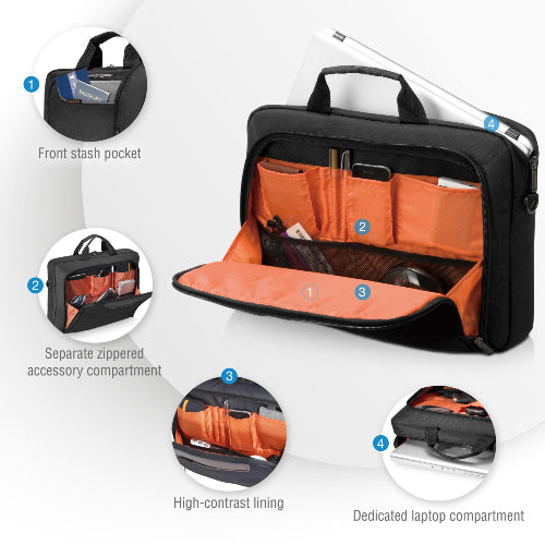Everki 13.3' -  14' Laptop Case Advance, Non-Slip Shoulder Pad image 1